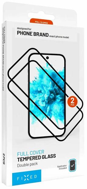 Telefono apsauginis stiklas Fixed Samsung Galaxy A37, -, 6.7 ", 2 vnt.