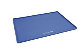 Kilimėlis gyvūno dubenėliams Beeztees, 40 cm x 30 cm x 0.5 cm, mėlyna sp.