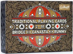 Карточная игра Trefl Traditional Playing Cards 2x55