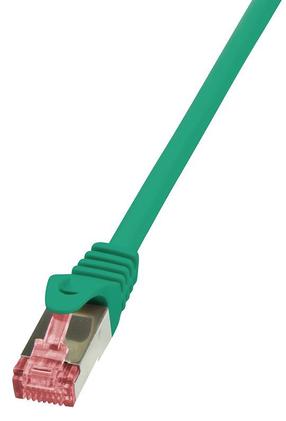 Laidas Logilink CAT 6a S/FTP RJ-45 8P8C, RJ-45 8P8C, 10 m, žalia sp.