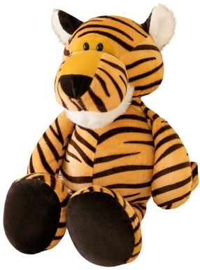 Pehme mänguasi tiiger Lean Toys, pruun v., 23 cm