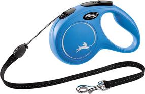 Automātiskā pavada Flexi 22610, zila krās., 5 m