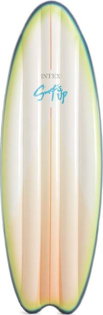 Pripučiamas plaukiojimo čiužinys Intex Surfboard, 178 cm x 69 cm, ruda sp.