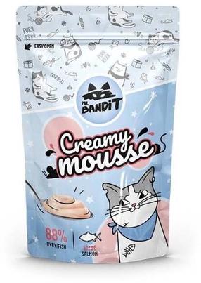 Kassimaius Mr. Bandit Creamy Mousse, lõhe, 0.060 kg