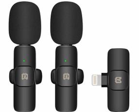Беспроводной микрофон Puluz PU3150B, черный цв.