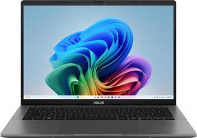 Nešiojamas kompiuteris Asus VivoBook S14 M3407HA-LY017, AMD Ryzen 5 220, 16 GB, 16 GB, 14 ", AMD Radeon 740M, pilka, en