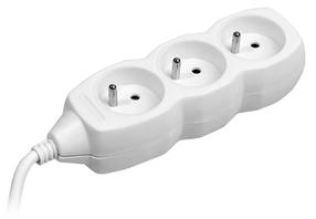 Pikendusjuhe Tracer, 3 m, 3 pesa, valge v.