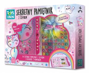 Bērnu dienasgrāmata Stnux Diary with a Combination Lock, rozā krās.