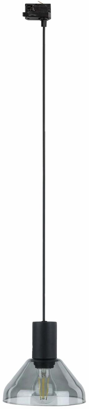 Lampa griesti TK Lighting Tracer Neo, E27, 1 x 15 W, grafīta krās. / melna krās.