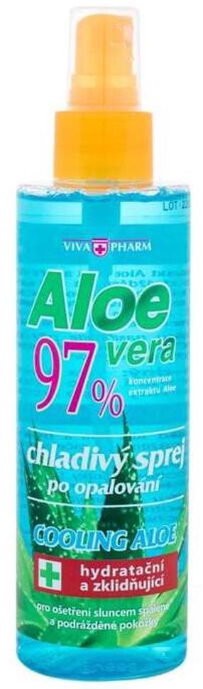 Pretiedeguma sprejs Vivaco VivaPharm Aloe Vera Cooling Spray, 200 ml