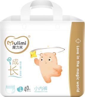 Püksmähkmed Mulimi Panties, L suurus, 14 kg, 40 tk