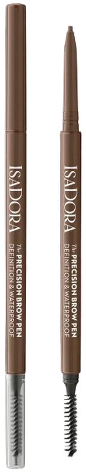 Uzacu zīmulis IsaDora The Precision Definition & Waterproof, 1 g, light brown krās. 04
