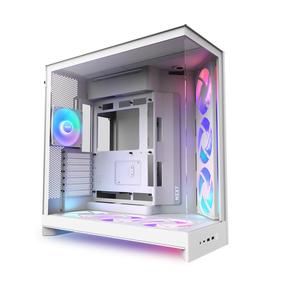 Arvuti korpus NZXT H9 Flow RGB+, valge v.