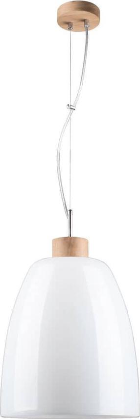 Lampa griesti Spot-Light Campana 9844074, E27, 1 x 60 W, balta krās. / hroma krās.