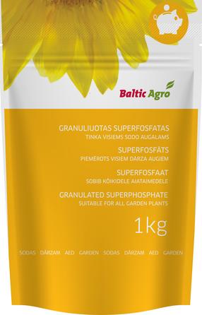 Trąšos sodo augalams Baltic Agro, granuliuotos, 1 kg