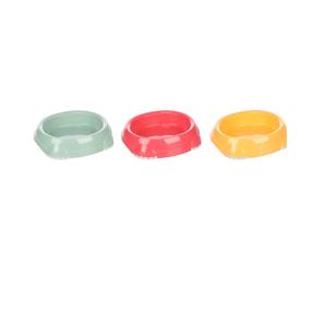Миска для животного Flamingo Landro, 0.210 л, 14.5 см x 13 см x 3.5 см, (цвет/дизайн выбирается случайным образом)