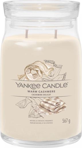 Свеча, ароматическая Yankee Candle Signature Warm Cashmere, 60 - 90 час, 567 г, коричневый цв.