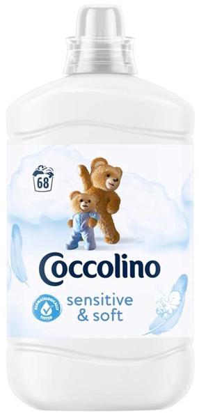 Veļas mīkstinātājs Coccolino Sensitive & Soft, šķidrums, 1.7 l