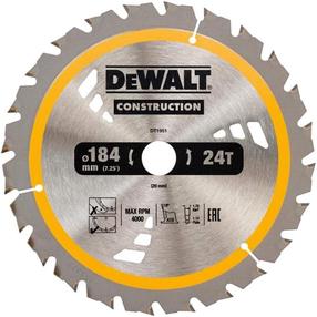 Pjovimo diskas Dewalt DT1951-QZ, 184 mm x 20 mm