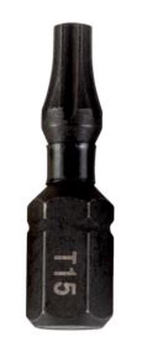 Биты для ударной отвертки Bahco 66IM/T15C-2P, T15, 25 мм, 1/4"