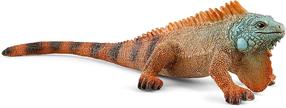 Rotaļlietu figūriņa Schleich Wild Life Iguana 14854, 10.5 cm, brūna krās.