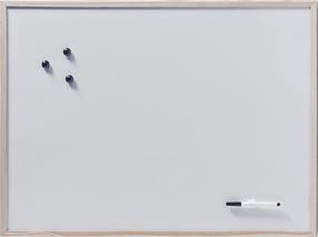 Magnētiskās tāfeles ar marķieri Zeller 7587, 80 cm x 60 cm