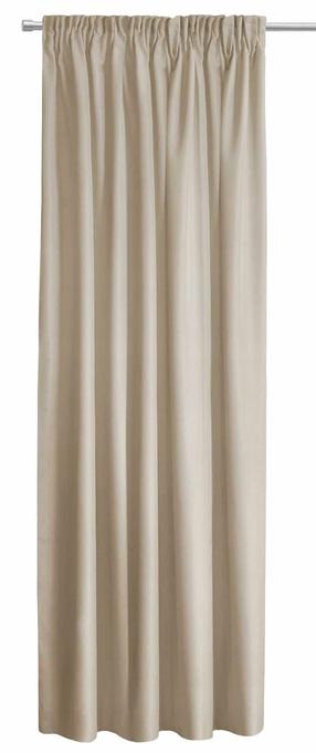 Naktinė užuolaida Atlantic ZAT-04, smėlio, 140 cm x 250 cm