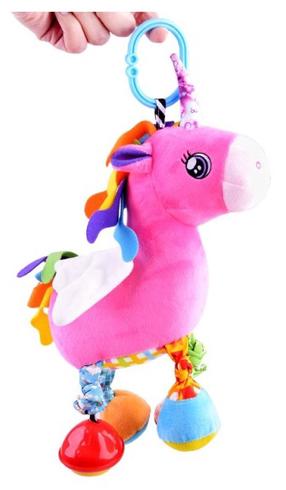 Rotaļlietas ratiem Unicorn ZA3925, rozā krās.