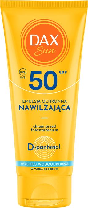 Средство для ухода за загаром для тела Dax Sun Moisturizing SPF50, 100 мл