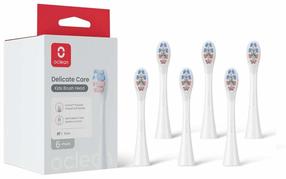 Elektrinio dantų šepetėlio galvutė Oclean Delicate Care Kids, balta sp., 6 vnt.
