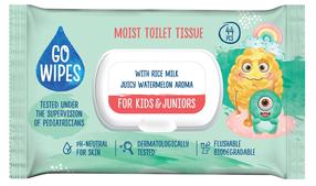 Tualettpaber Go Wipes Kids & Juniors, drėgnas, 1 kiht