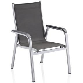 Āra krēsli Kettler Basic Plus 0301202-0000, antracīta krās./sudraba krās., 69 cm x 65 cm x 99 cm