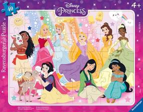 Пазл Ravensburger Our Disney Princesses 055739V, 24.5 см x 32 см, 40 шт., многоцветный