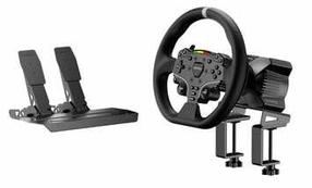 Žaidimų vairas, su priedais Moza Racing R3, juoda