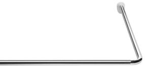 Vonios karnizas Ridder, 80 - 170 cm, Ø 25 mm, chromo