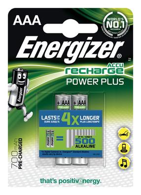 Įkraunamas elementas Energizer, AAA, 700 mAh, 2 vnt.