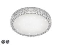 Šviestuvas lubų Reality Pegasus R62423100, LED, 3000 - 5500 °K, 1 x 27 W, balta sp. / sidabro sp.