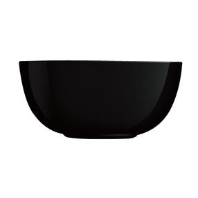 Bļoda Luminarc Diwali P0790, melna krās., 21 cm