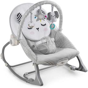 Beebi kiiktool Ricokids Nukido, valge v./hall v.