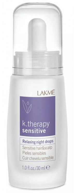 Juukseseerum, peanaha jaoks Lakmé K.Therapy Sensitive Night Drops, 30 ml