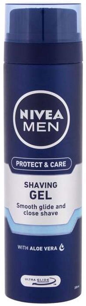 Skūšanās gēls Nivea Men Protect & Care, 200 ml