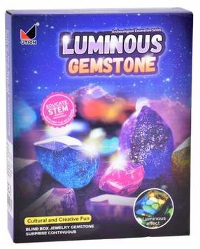 Kaevetööde komplekt Luminous Gemstone, mitmevärviline