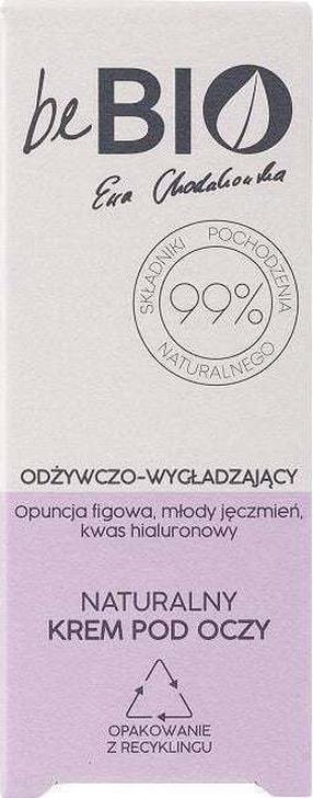 Крем для глаз beBIO Natural nourishing and smoothing, 15 мл