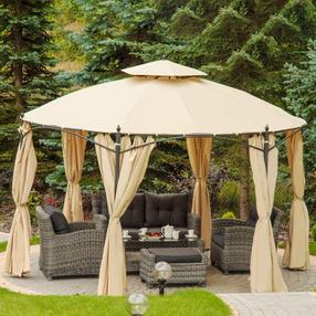 Pavėsinė Patio Utah, 360 x 275 cm, dramblio kaulo sp.