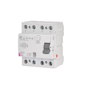 Srovės nuotėkio rėlė ETI EFI-P4 A, 4P, 40 A, 415 V, 30 mA
