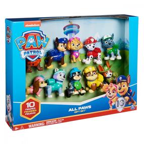 Komplekts Spin Master Paw Patrol Gift Set 6065255, 10 gab., daudzkrāsaina