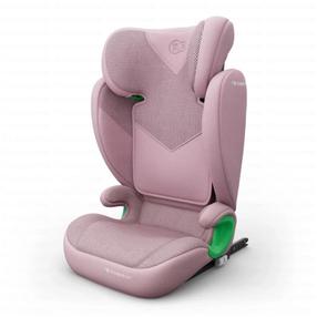 Automobilinė kėdutė KinderKraft Junior Fix 2 Plus, rožinė sp., 100 - 150 cm