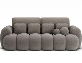 Sofa-lova Cotonn Royal, ruda sp., 256 x 119 cm x 105 cm