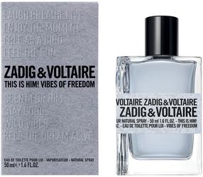 Tualettvesi Zadig & Voltaire This Is Him! Vibes Of Freedom, 50 ml