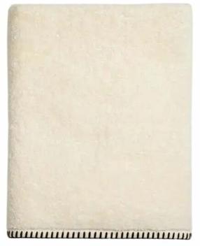  Vannirätik Homla Basic Luniva 247187, valge v./pruunikas v., 130 cm x 70 cm